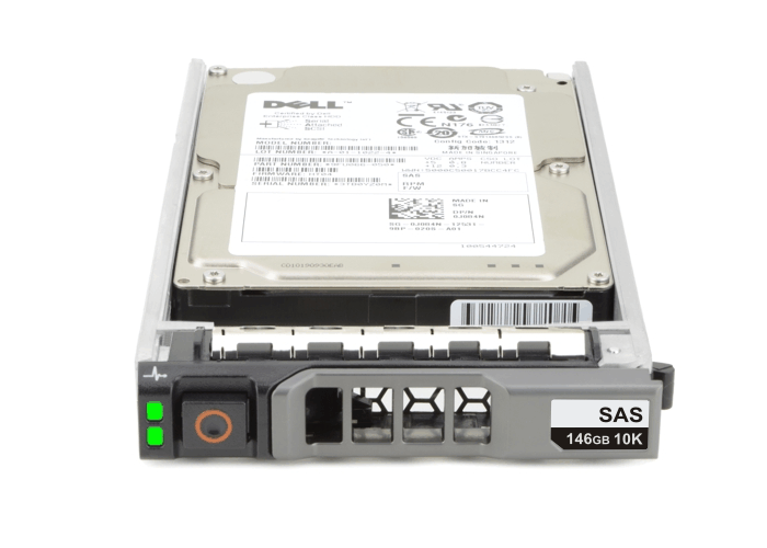 Жесткий диск Dell R210 146 ГБ 3G SAS 2,5 дюйма SFF 10K в лотке Dell G176J
