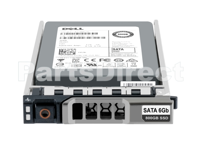 Твердотельный накопитель Dell R210 800 ГБ 6G Serial ATA SATA смешанного назначения MU 2,5" SFF