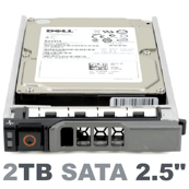 Dell 400 AMUN, 2 ТБ, 7,2 КБ, 2,5 SATA с G176J