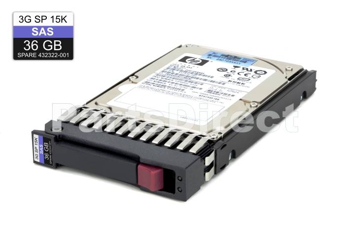 DH036ABAA5 HP 36-GB 3G 15K 2.5 SP SAS