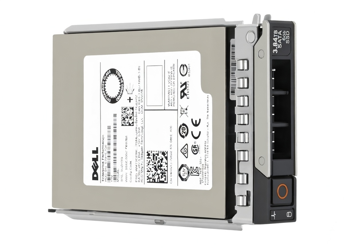 71YKC Твердотельный накопитель Dell G14-G17, 3,84 ТБ, 2,5 SATA, 6G TLC, RI, с DXD9H