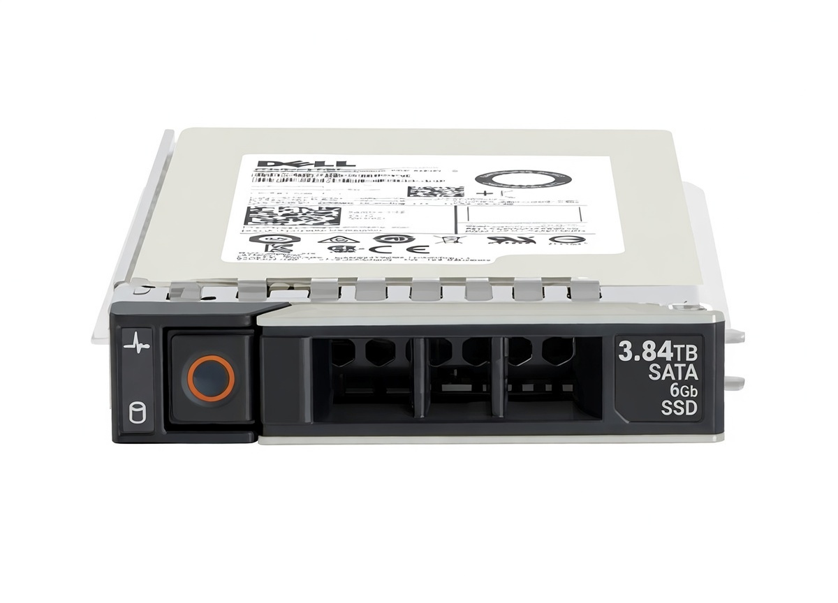 71YKC Твердотельный накопитель Dell G14-G17, 3,84 ТБ, 2,5 SATA, 6G TLC, RI, с DXD9H