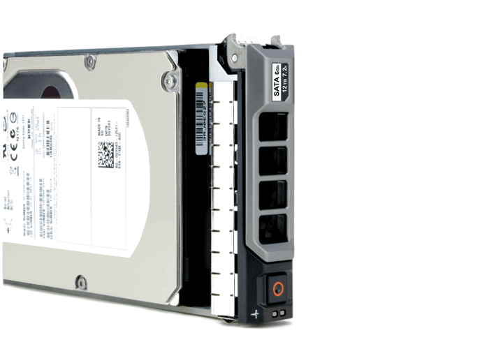 08DJ3X Dell 12-ТБ 6 ГБ 7.2K 3,5-дюймовый SATA-накопитель с F238F
