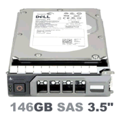 TN937 Dell 146 ГБ 15K 3,5-дюймовый SAS-накопитель с F238F
