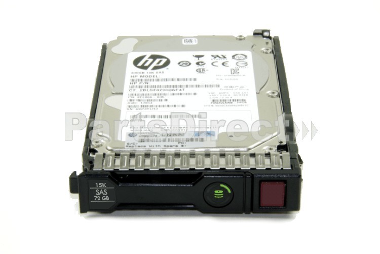 652597-S21-SC HP G8 G9 72-GB 6G 15K 2.5 SAS