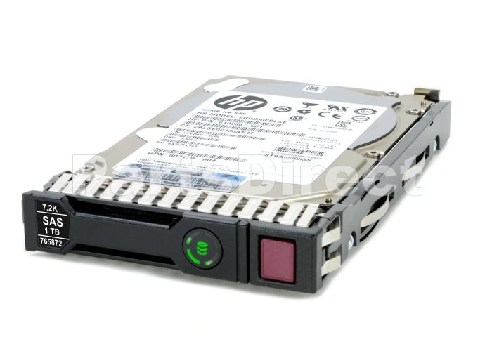 765464-B21 HP 1 ТБ 12G (12 Гбит/с) SAS SmartDrive 2,5" SFF 512e 7.2K Midline MDL жесткий диск