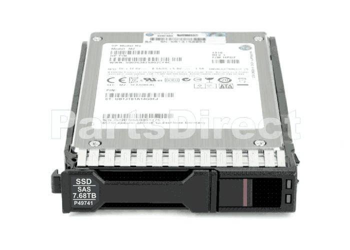 VO007680PYHRQ Твердотельный накопитель HP G10+ G11 G12 7,68 ТБ 2,5 SAS RI 24G BC