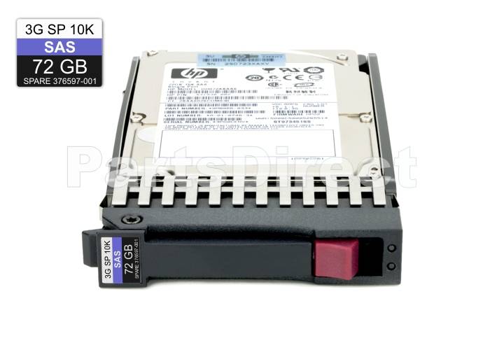 438628-001 HP 72-GB 3G 10K 2.5 SP SAS