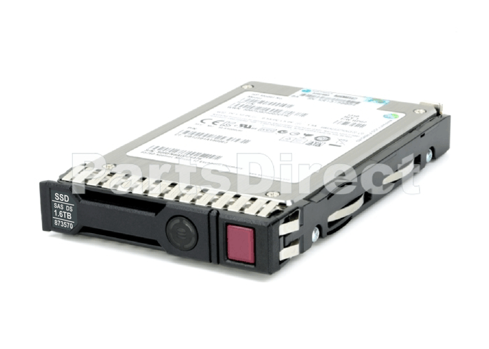873365-B21 HP 1,6 ТБ 12G (12 Гбит/с) Горячая замена SAS SmartDrive 2,5" SFF смешанного назначения MU с цифровой подписью DS твердотельный накопитель SSD