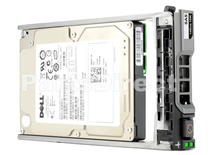 Жесткий диск Dell R210 146 ГБ 3G SAS 2,5 дюйма SFF 10K в лотке Dell G176J