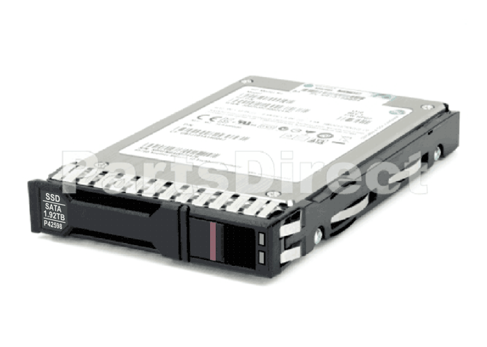 P42598-001 HP G10+/G11/G12 1,92 ТБ 6G (6 Гбит/с) Serial ATA SATA Basic Carrier BC Mixed Use MU DS Solid State Drive с цифровой подписью SSD
