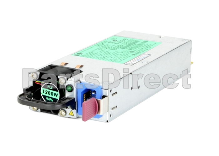 656364-B21 Комплект блока питания HP DL360e G8 1200 Вт с общим слотом Platinum Plus и возможностью горячей замены
