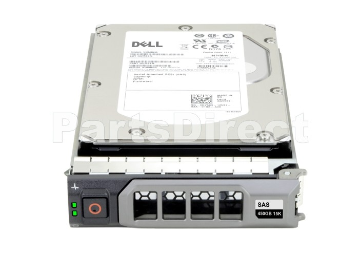 Самошифрующийся диск Dell R210 450 ГБ 6G SAS 3,5" LFF 15K в лотке Dell F238F